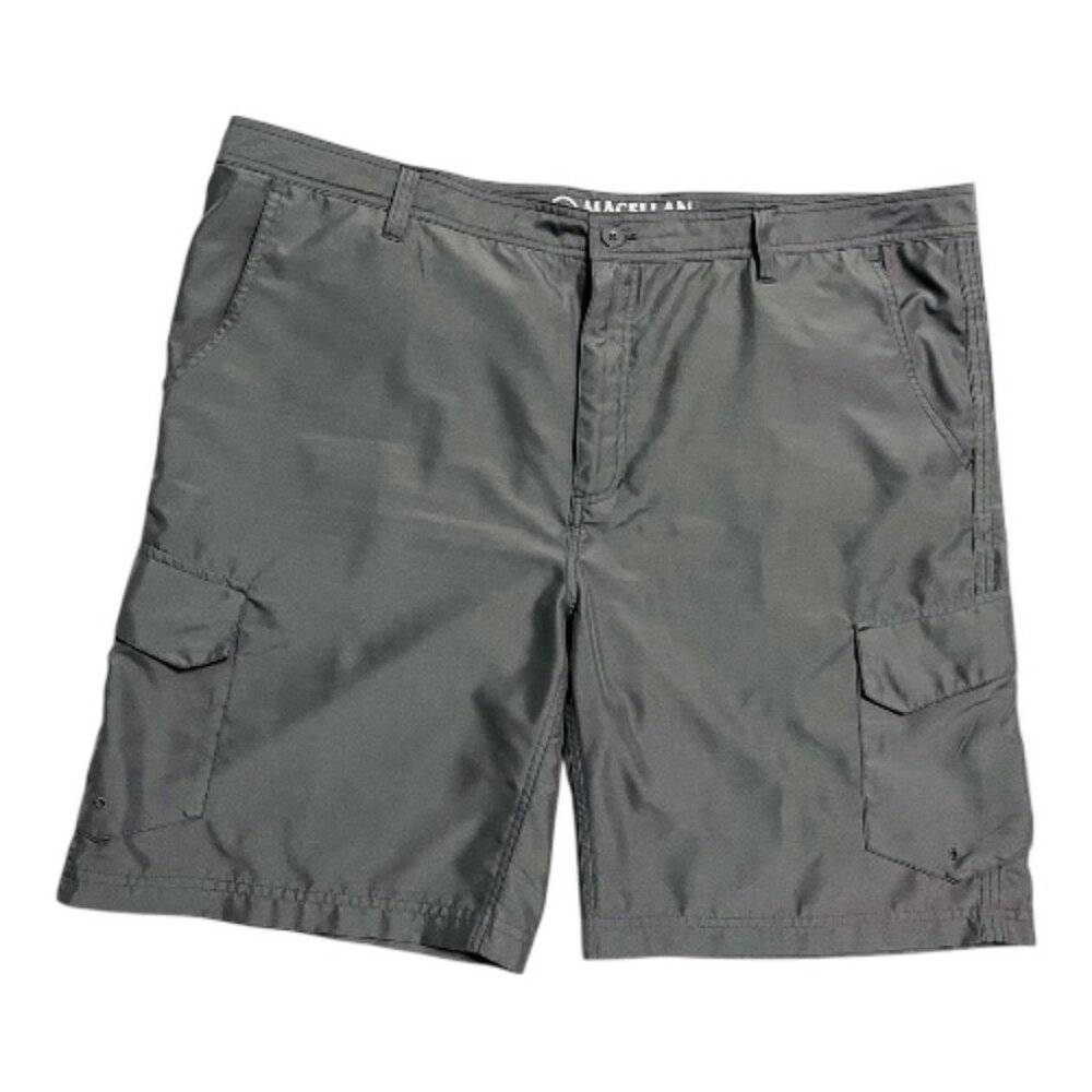 Men’s 6 Pocket Fishing Water Repellent Shorts Magellan Outdoors Sz 44